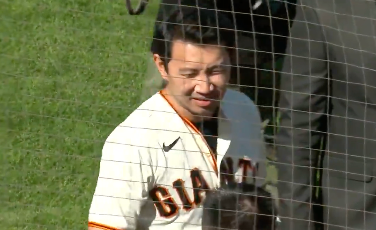 ShangChi star Simu Liu stuns fans with ‘best first pitch of the year